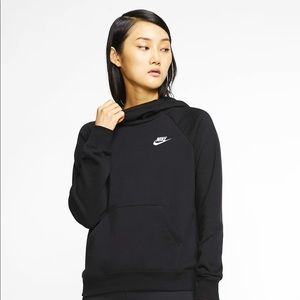 Nike Women’s Black Funnel/Cowl Neck Hoodie (2/$23)
